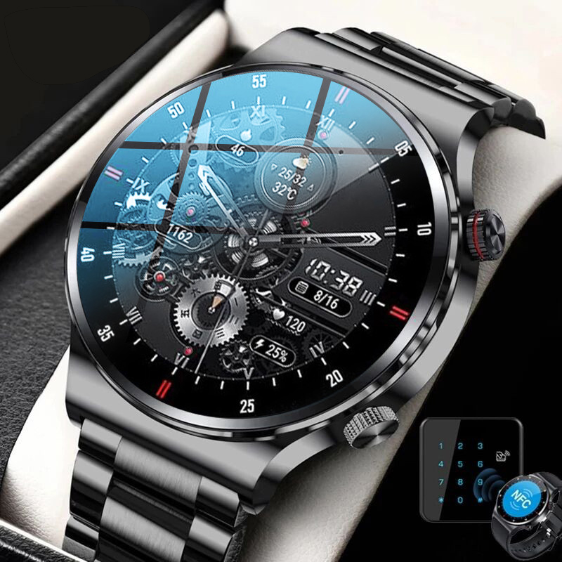 Luxury Watch Korea - Luxus QW33 Smartwatches für Herren NFC
