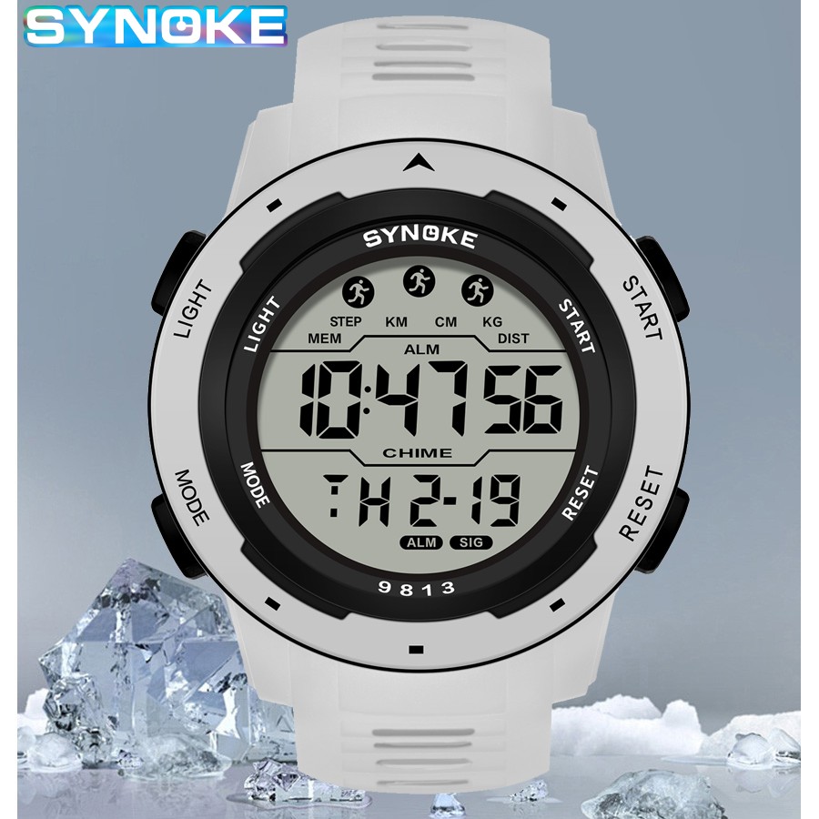 Perpetual Calendar Watch - Synoke Paaruhren, Digitaluhr, Outdoor, Militär, modisch,