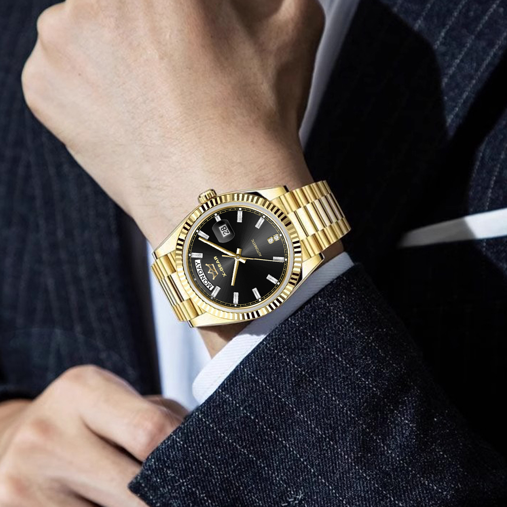 Luxury X I Watch - Herren Luxus Automatik-Mechanische Uhr Hochwertige Wasserdichte
