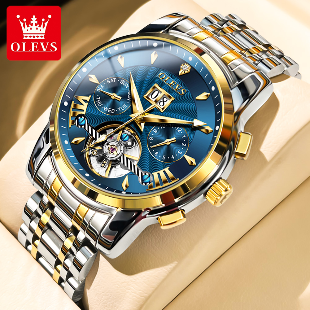 Luxury Watch For Men - OLEVS Männer Uhren Luxus Mode Feine
