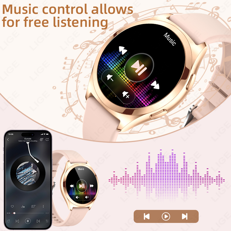 LIGE Luxus-Smartwatch für Dame – Luxury Watch Korea Bewertung und Preis