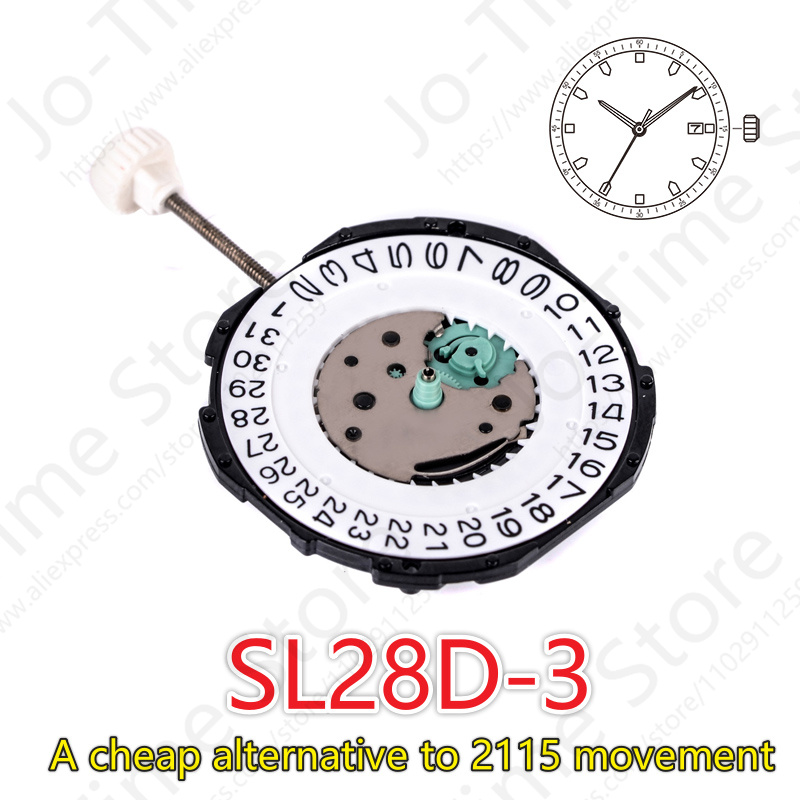 Sunon SL28-3 Quarzwerk, drei Z – Perpetual Calendar Watch Bewertung und Preis