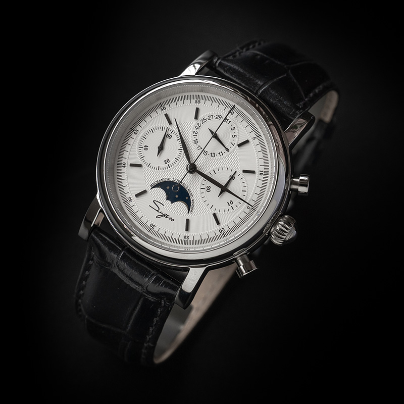 Sugess Herrenuhr Original-Uhrw – Moonphase Complication Watch Bewertung und Preis