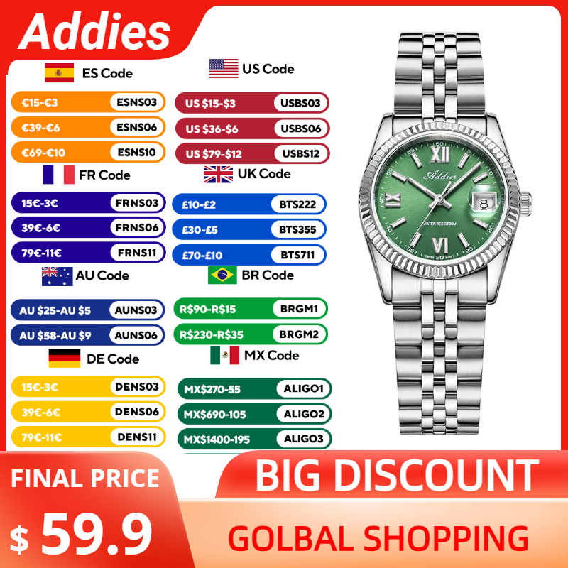 Addies Hochwertige Luxusuhr fü – Luxury Women'S Watch Bewertung und Preis