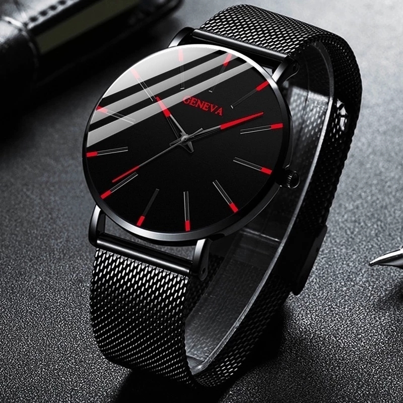 5 Teile/satz Mode herren Uhr L – Luxury Watch All Black Bewertung und Preis