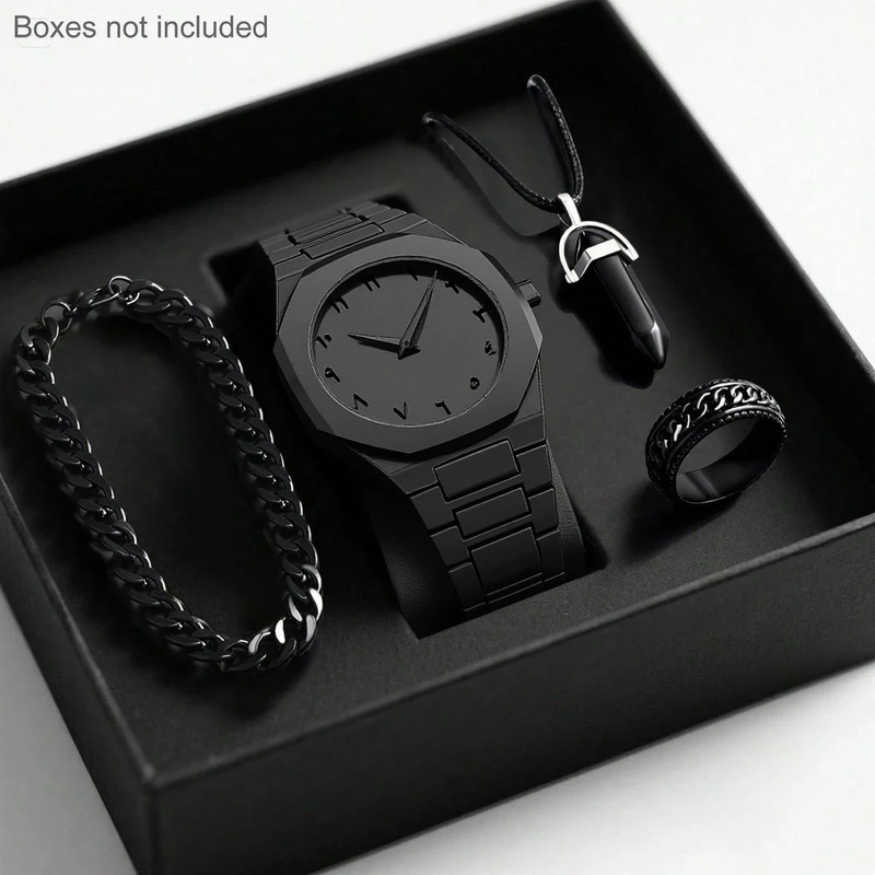 2026 Herren Luxus-Quarz-Armban – Luxury Watch All Black Bewertung und Preis