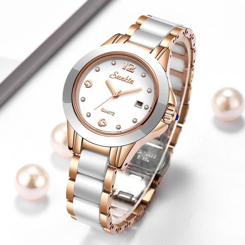 Sunkta Mode Lässig Quarz Frau  – Luxury Women'S Watch Bewertung und Preis