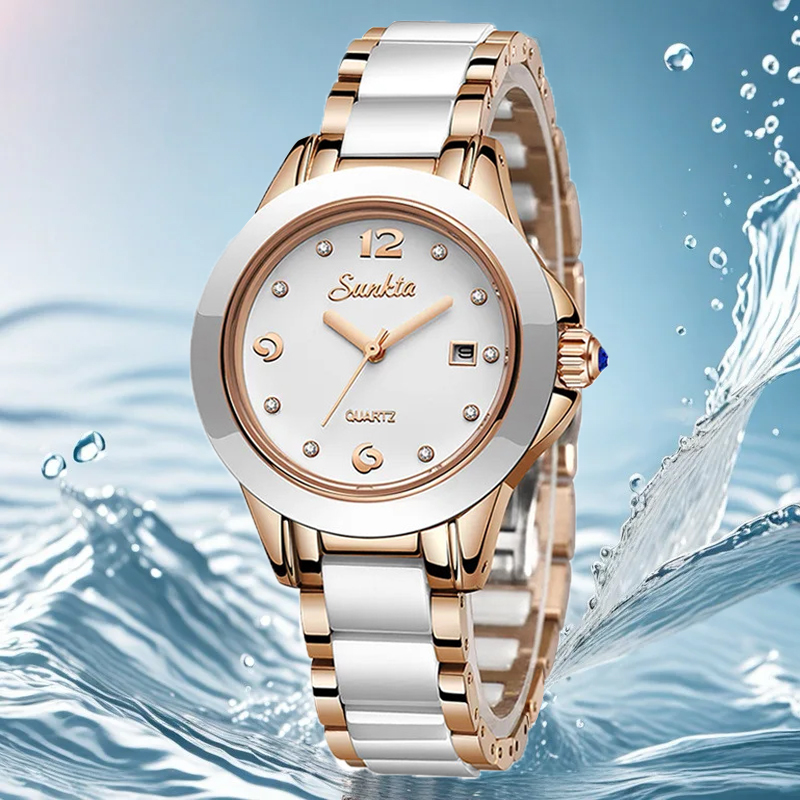 Sunkta Mode Lässig Quarz Frau  – Luxury Women'S Watch Bewertung und Preis