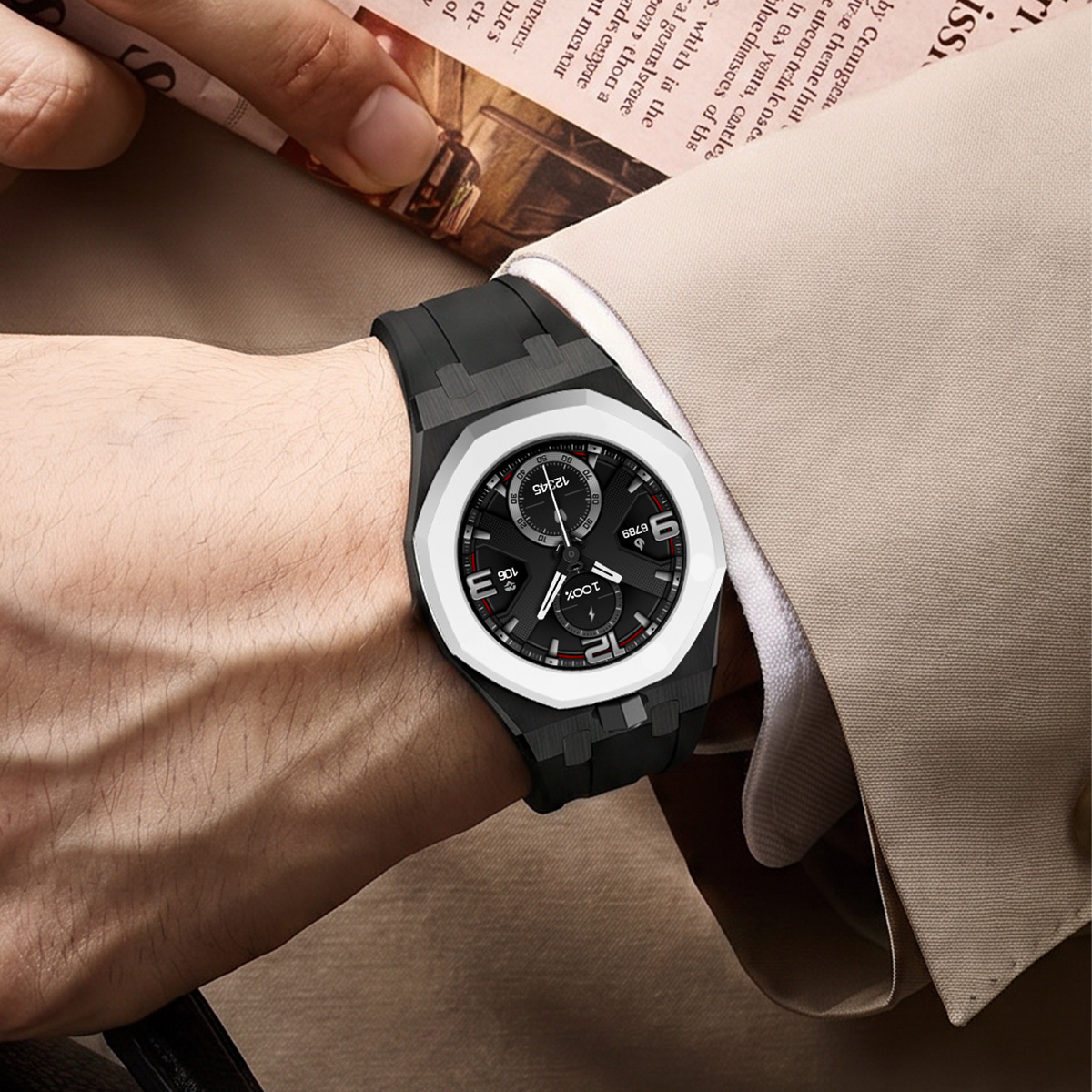 PC-Gehäuse-Gummiband für Swatc – Luxury X I Watch Bewertung und Preis