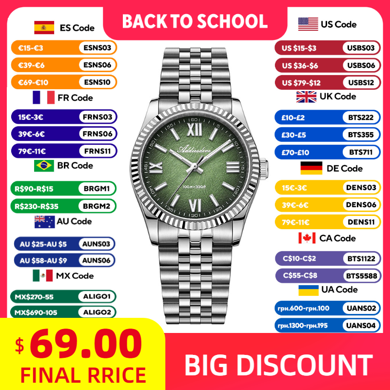 ADDIESDIVE Elegante Uhr für Da – Luxury Women'S Watch Bewertung und Preis