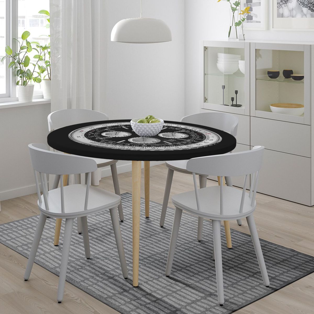 Schwarze Luxus-Tischdecke mit  – Luxury Watch Events Bewertung und Preis
