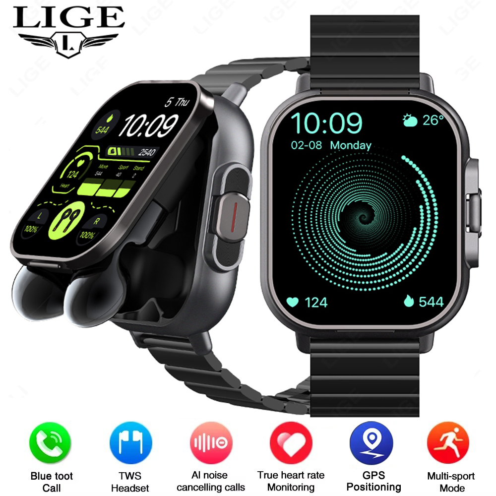 TWS 2in-1 Smartwatch mit Kopfh – Luxury Watch Korea Bewertung und Preis