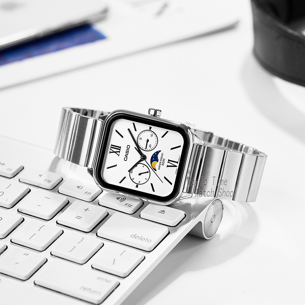 Casio Herren-Armbanduhr, Modis – Moonphase Complication Watch Bewertung und Preis