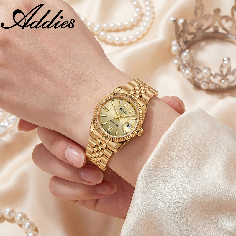 Addies Luxus-Damenuhr, Saphirg – Perpetual Calendar Watch Bewertung und Preis
