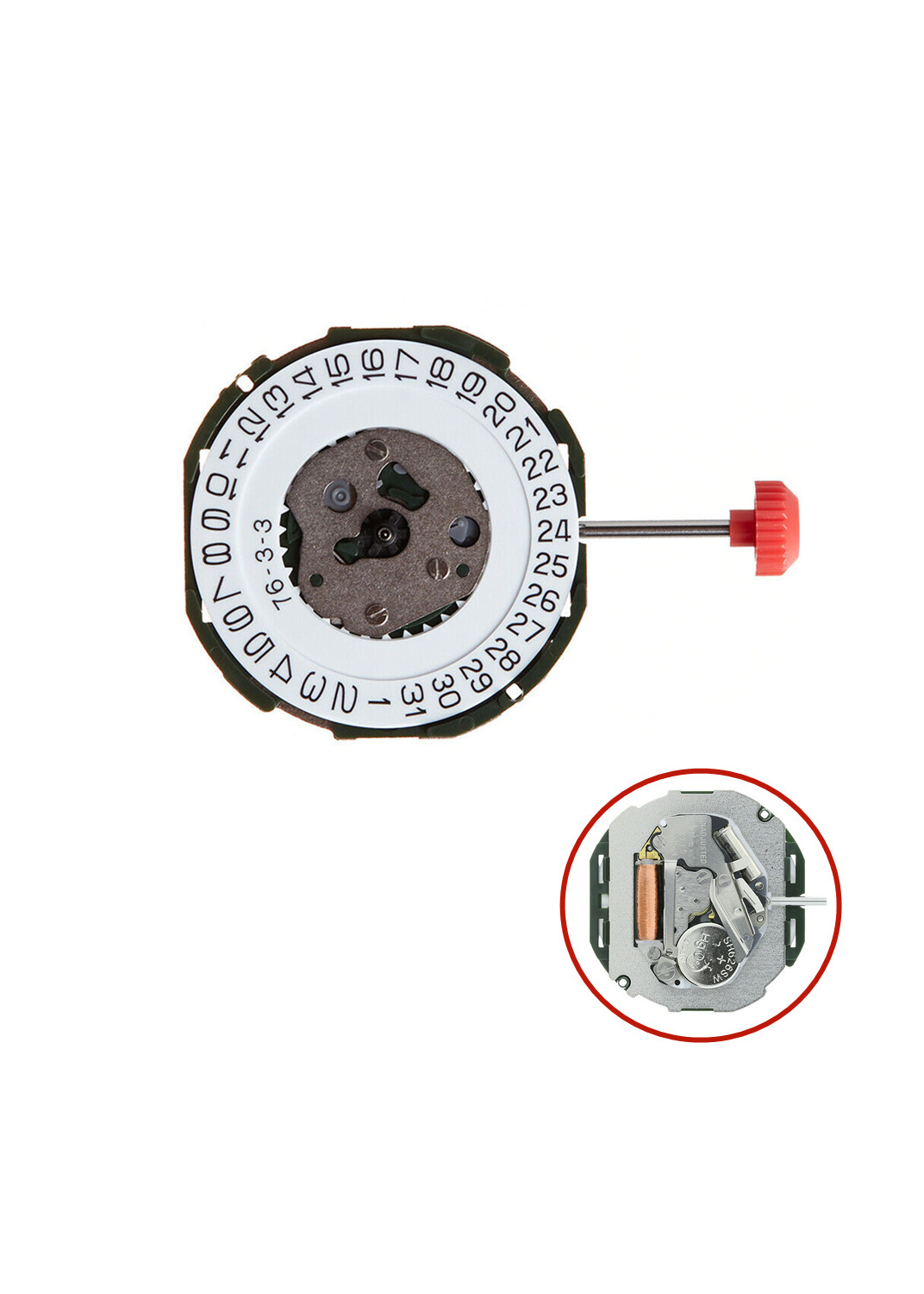 23,3-mm-Quarzwerk mit Batterie – Perpetual Calendar Watch Bewertung und Preis