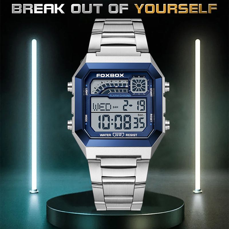 FOXBOX Mode Luxus Digitaluhr f – Luxury Watch For Men Bewertung und Preis