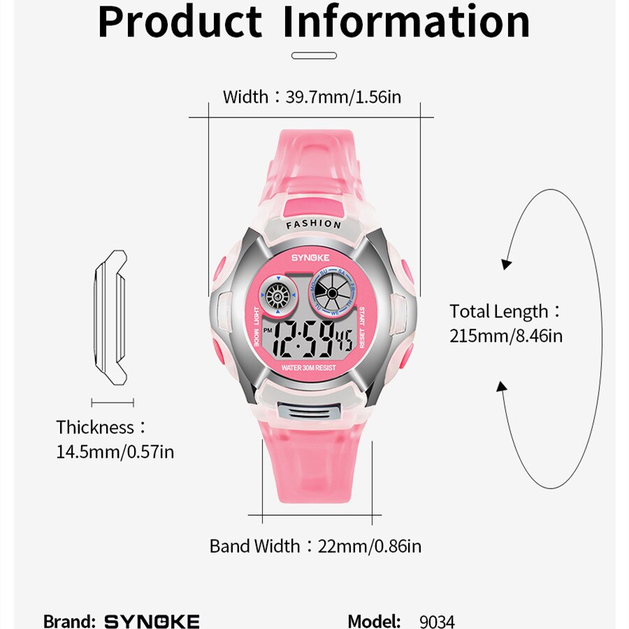 Synoke student elektronische u – Perpetual Calendar Watch Bewertung und Preis