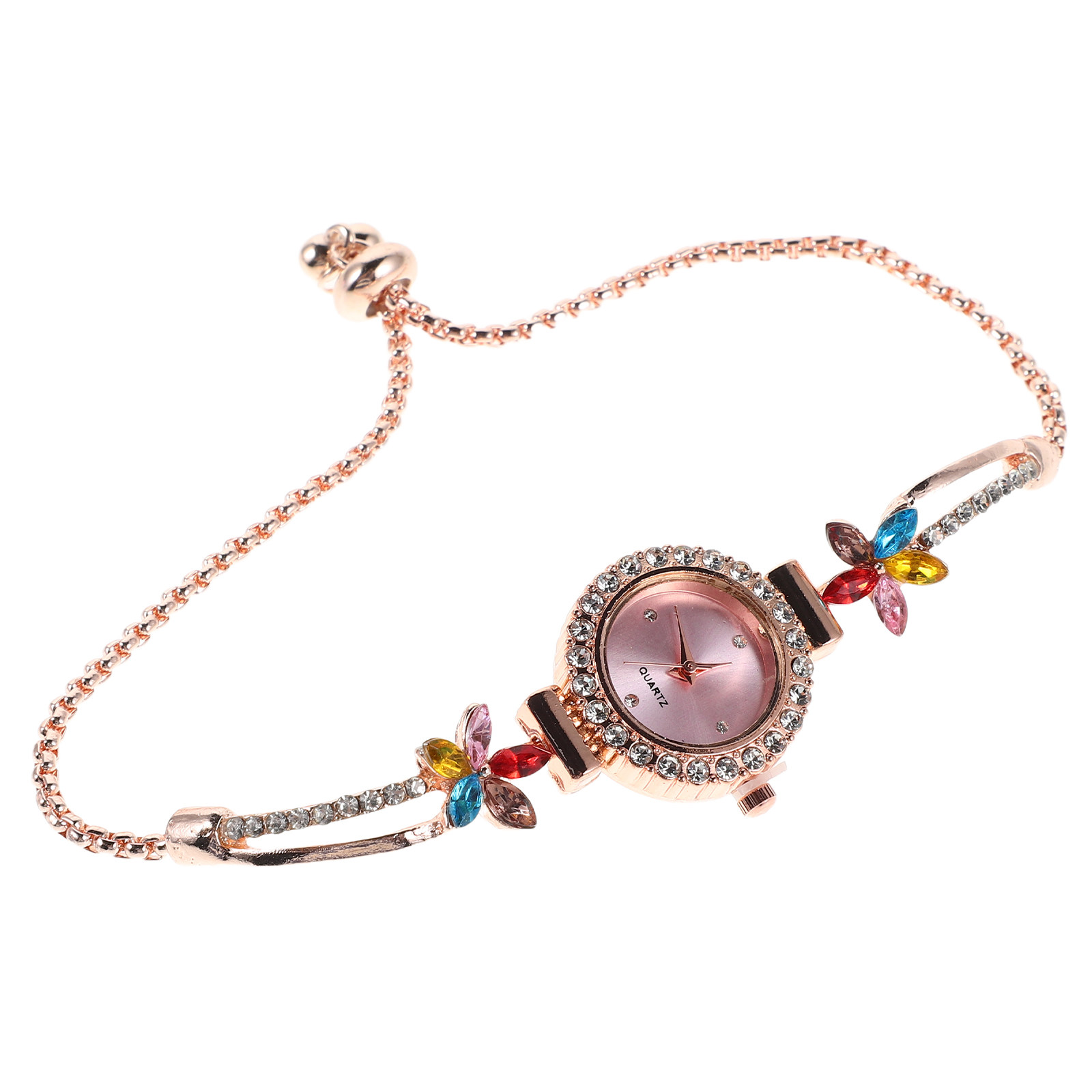 Damen-Armbanduhr mit Strass-Bl – Luxury Watch Events Bewertung und Preis